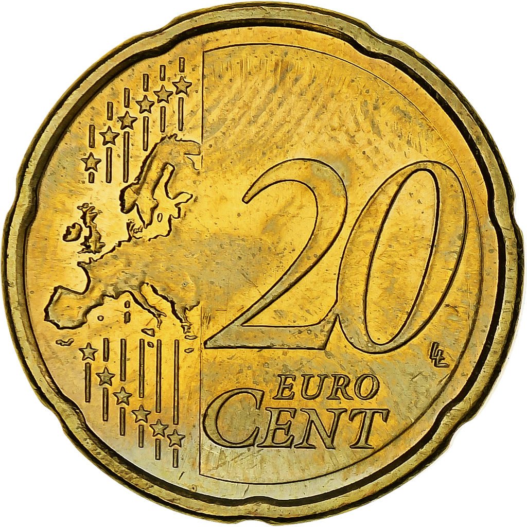 Slovaquie, 20 Euro Cent, 2009, Kremnica, SPL+, Or nordique, KM:99