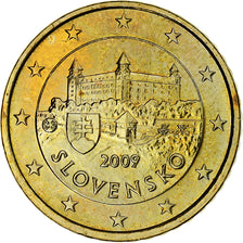 Slovaquie, 50 Euro Cent, 2009, Kremnica, SPL+, Or nordique, KM:100
