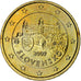 Slovaquie, 50 Euro Cent, 2009, Kremnica, SPL+, Or nordique, KM:100