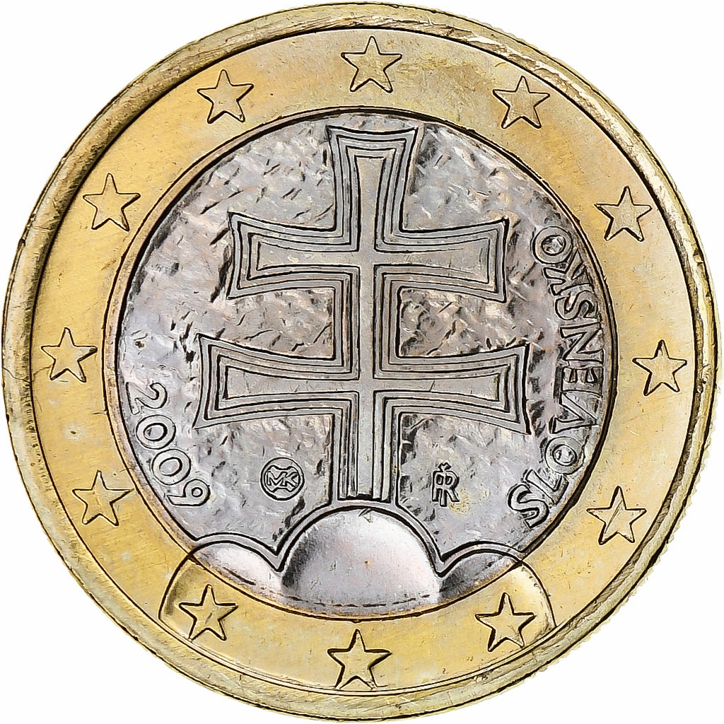 Słowacja, Euro, 2009, Kremnica, MS(64), Bimetaliczny, KM:101