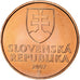 Slowakije, 50 Halierov, 2007, Kremnica, Copper Plated Steel, UNC, KM:35