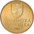 Słowacja, 1 Koruna, 2007, Kremnica, Copper Plated Bronze, MS(64), KM:12