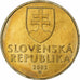Słowacja, 10 Koruna, 2003, Kremnica, Miedź-Nikel-Aluminium, MS(64), KM:11