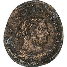 Maximus Hercules, Follis, 307, London, Bronzen, ZF, RIC:85