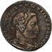 Constantine I, Follis, 308-309, Lugdunum, Bronze, AU(50-53), RIC:295