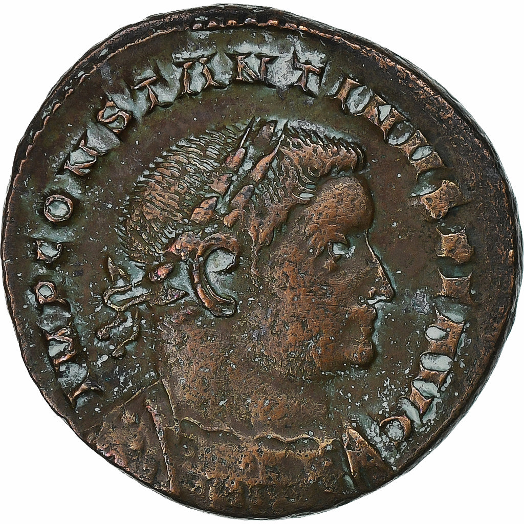 Constantine I, Follis, 307-310, London, Bronze, EF(40-45), RIC:103