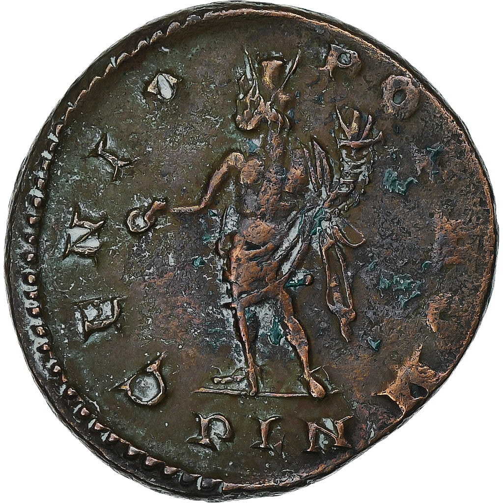 Constantine I, Follis, 307-310, London, Bronze, EF(40-45), RIC:103