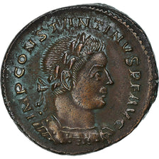 Constantine I, Follis, 307-308, Treveri, Bronze, AU(55-58), RIC:772a
