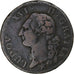 Francia, Louis XVI, Sol, 1789, Marseille, Cobre, BC+, Gadoury:350