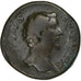 Divus Antoninus Pius, Sestercio, 161, Rome, Bronce, BC+, RIC:1266
