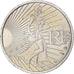 France, Semeuse, 10 Euro, 2009, Paris, SPL, Argent