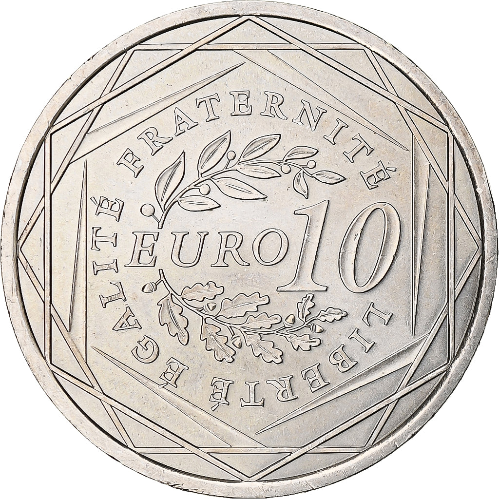 France, Semeuse, 10 Euro, 2009, Paris, SPL, Argent