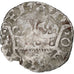 France, Charles IV, Double Parisis, 1323-1328, Billon, VF(20-25), Duplessy:244b