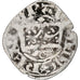 France, Charles IV, Double Parisis, 1323-1328, Billon, VF(30-35), Duplessy:244b