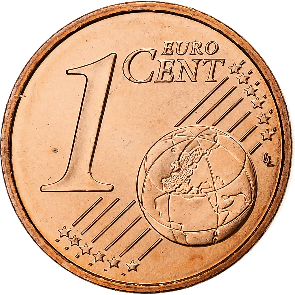 Francja, Euro Cent, 2003, MDP, BU, MS(64), Miedź platerowana stalą, KM:1282