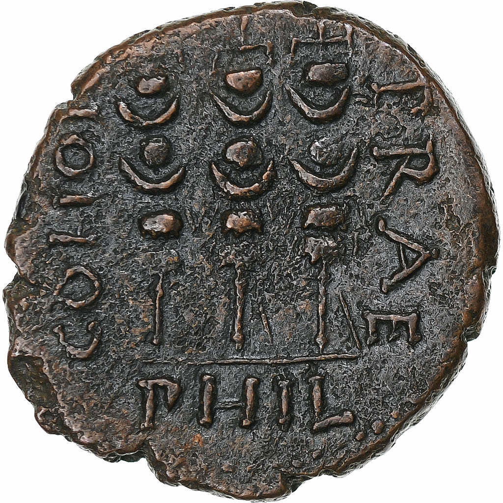 Macedonia, time of Claudius to Nero, Æ, 41-68, Philippi, Bronze, SS+, RPC:1651