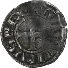 France, Louis VIII-IX, Denier Tournois, 1223-1244, Billon, B+, Duplessy:187