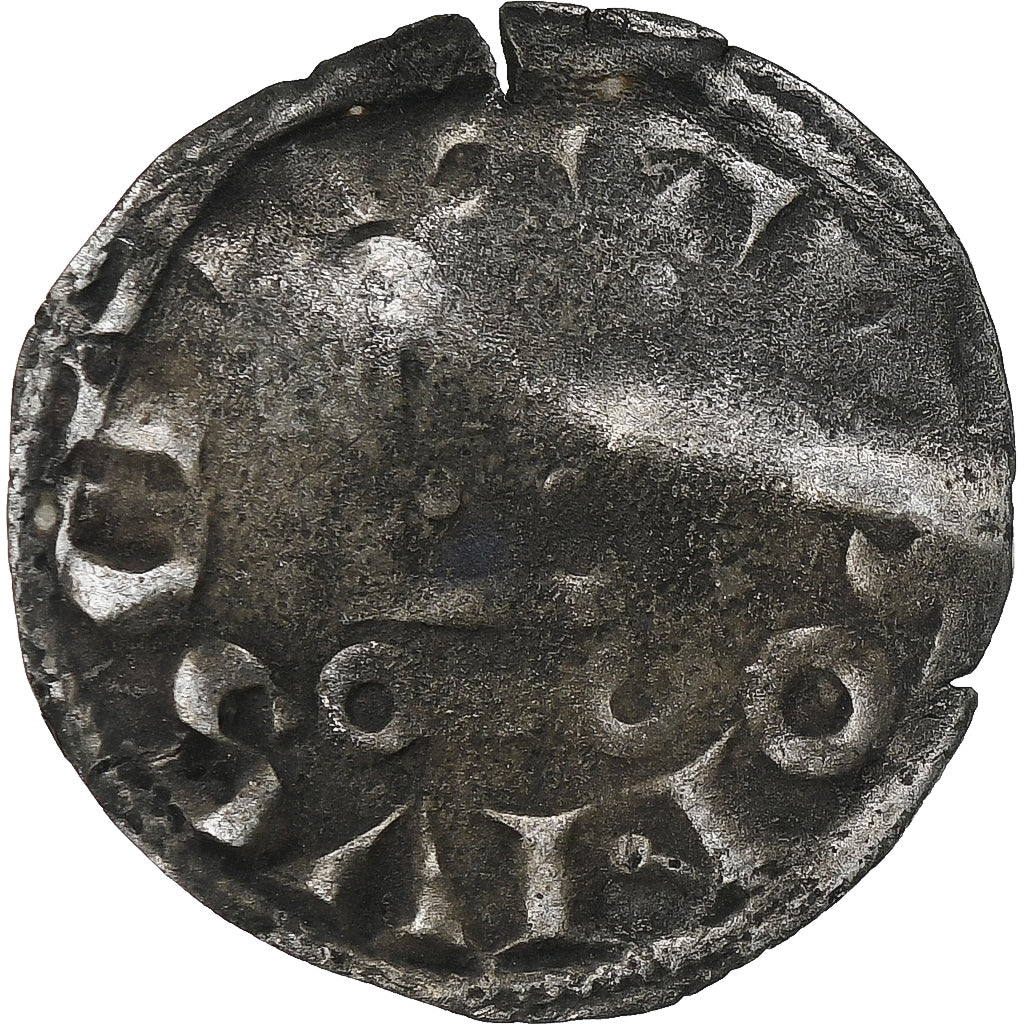 France, Louis VIII-IX, Denier Tournois, 1223-1244, Billon, B+, Duplessy:187