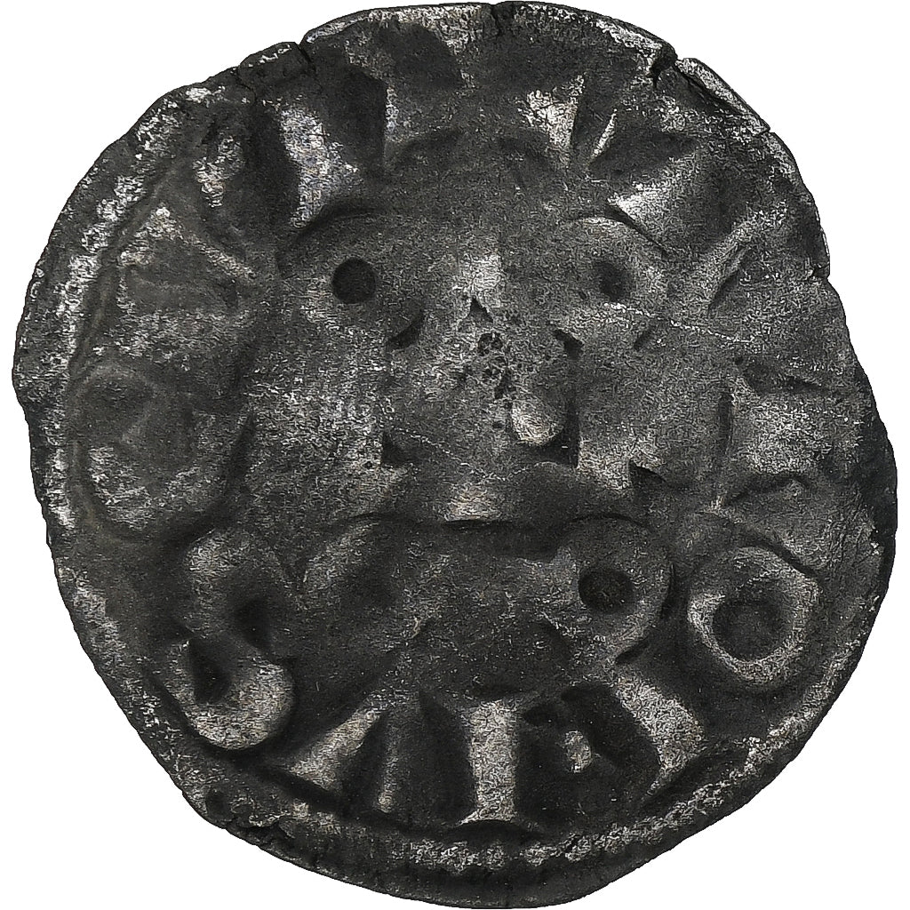 Frankrijk, Louis VIII-IX, Denier Tournois, 1223-1244, Billon, FR, Duplessy:187