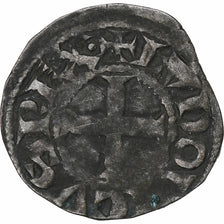 France, Louis VIII-IX, Denier Tournois, 1223-1244, Billon, TB+, Duplessy:187