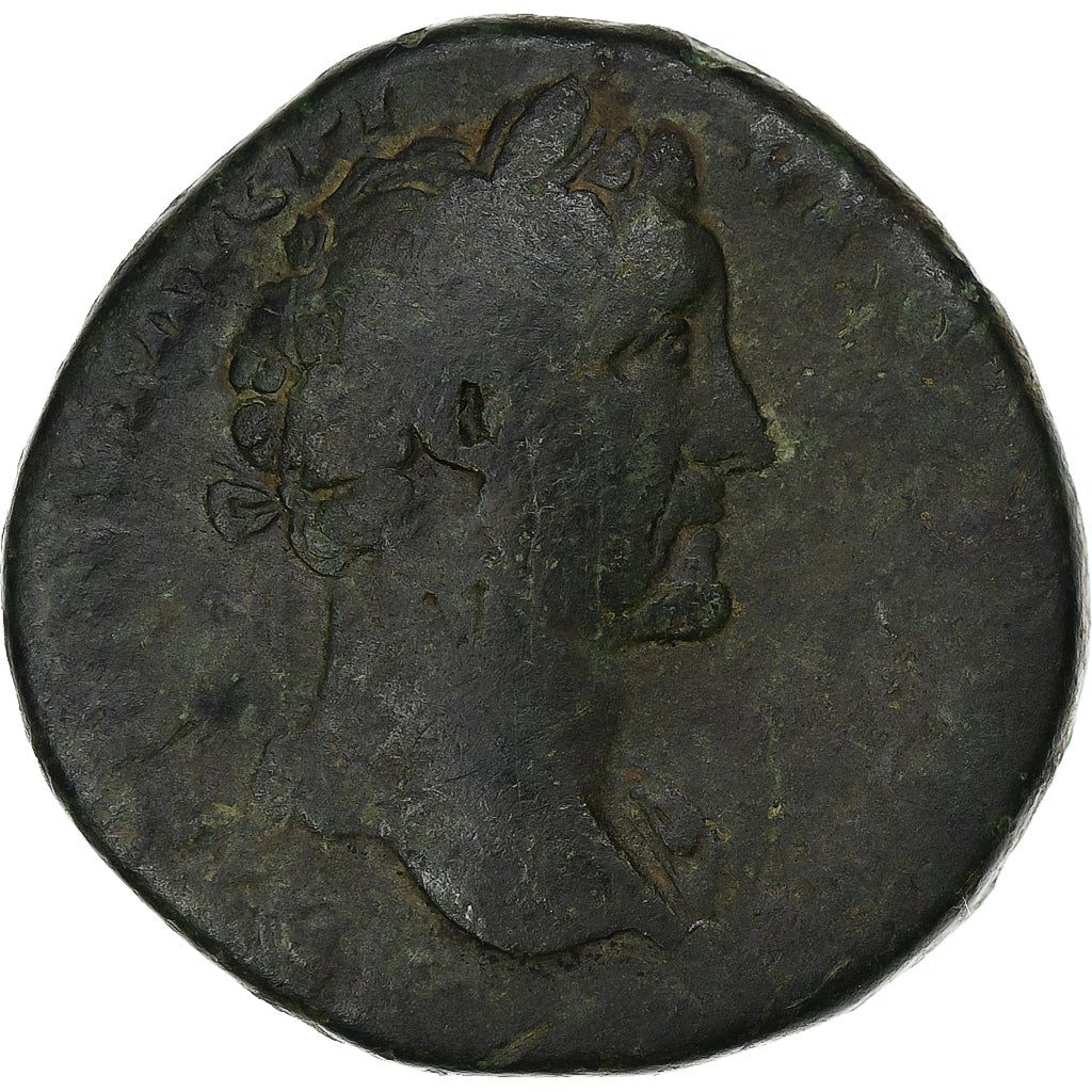 Antoninus Pius, Sestertius, 154-155, Rome, Bronze, F(12-15), RIC:929