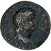 Nero, As, 62-68, Lugdunum, Bronze, EF(40-45), RIC:543