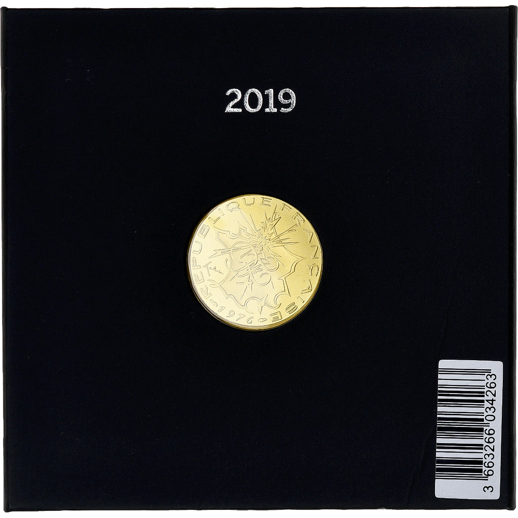 France, 200 Euro, Pièce d'Histoire - 10 Francs Mathieu, 2019, MDP, FDC, Or