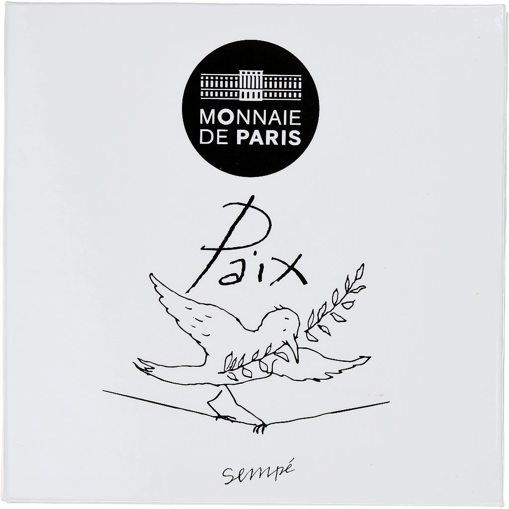 France, 50 Euro, Sempé - Paix - Automne/Hiver, 2014, MDP, SPL+, Argent