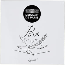 France, 50 Euro, Sempé - Paix - Automne/Hiver, 2014, MDP, SPL+, Argent