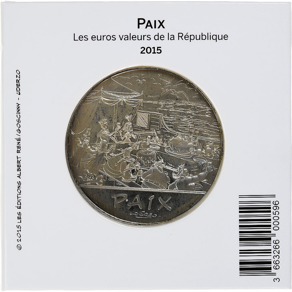 França, 50 Euro, Astérix et la Paix - Le Fils d'Astérix, 2015, MDP, MS(64)