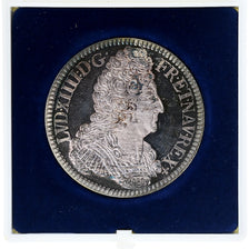France, Louis XIV, Ecu aux 3 couronnes, 1709/1980, Amiens, Refrappe, Argent