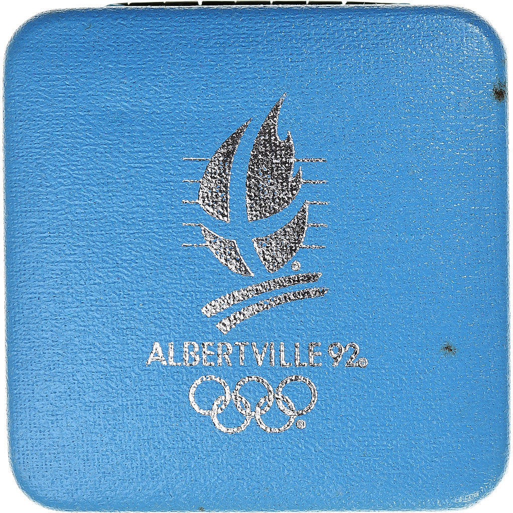 Francia, 100 Francs, 1992 Olympics, Albertville, Bobsledding, 1990, MDP
