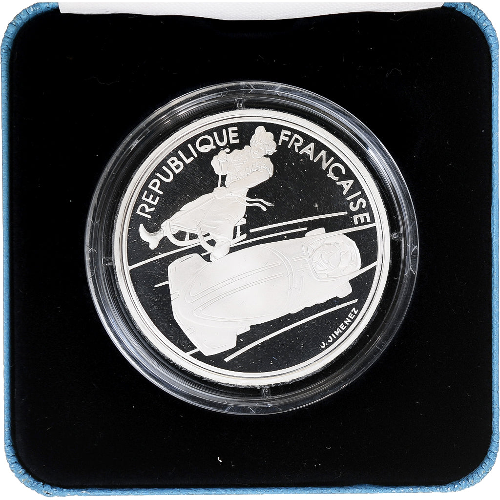 Francia, 100 Francs, 1992 Olympics, Albertville, Bobsledding, 1990, MDP