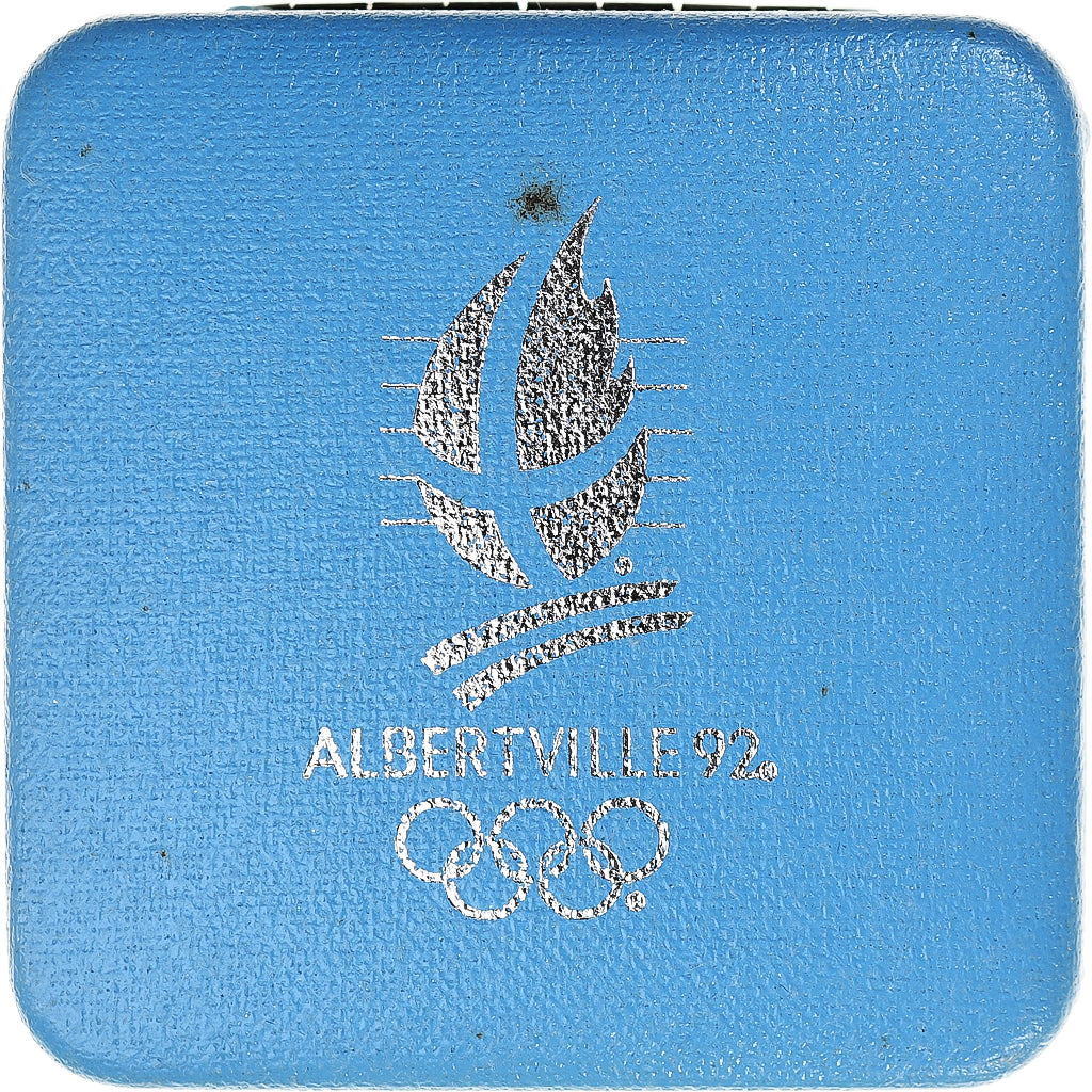 Francja, 100 Francs, 1992 Olympics, Albertville, Alpine Skiing, 1989, MDP