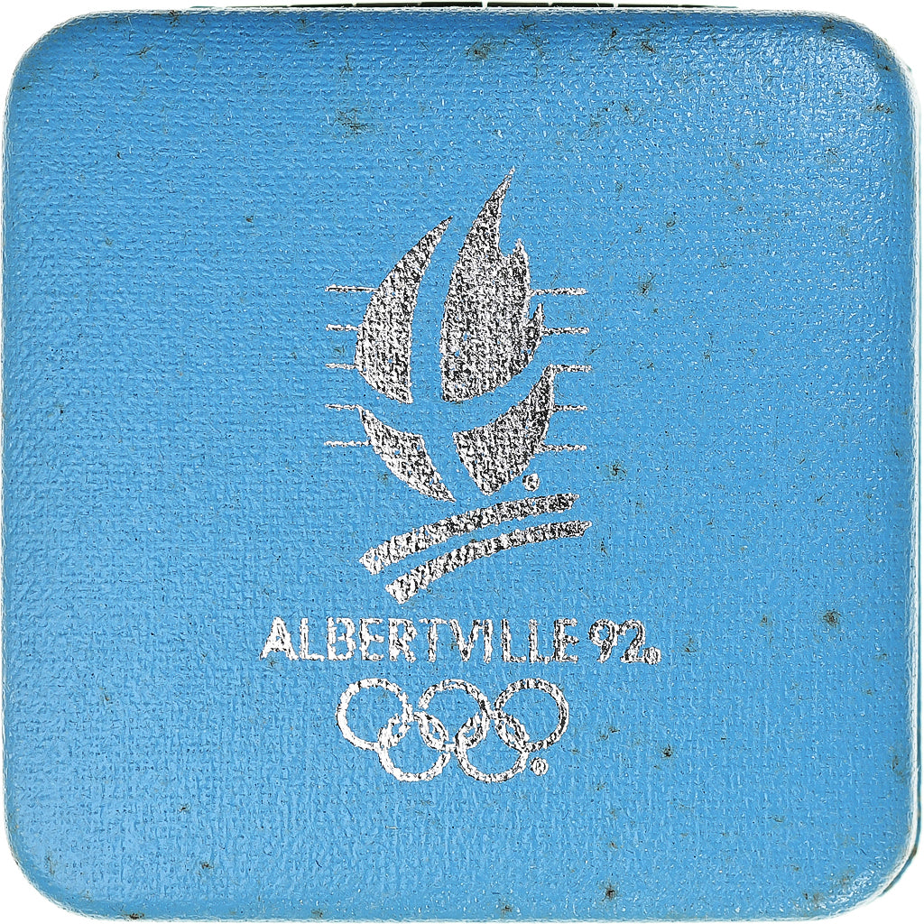 Francia, 100 Francs, 1992 Olympics, Albertville, Cross-country Skiing, 1991