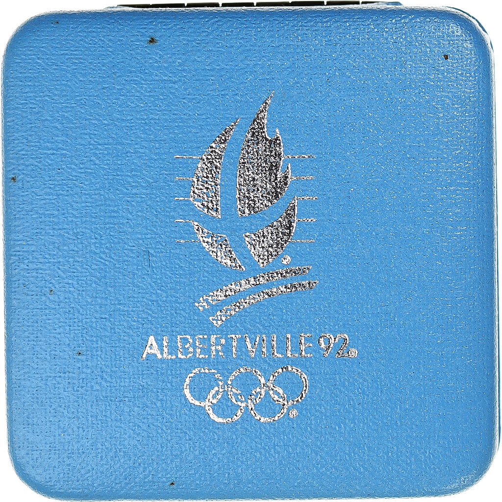Frankreich, 100 Francs, 1992 Olympics, Albertville, Ice Skating, 1989, MDP