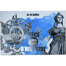 France, 50 Euro, Pièce d'Histoire - Le 14 Juillet, 2019, MDP, FDC, Argent