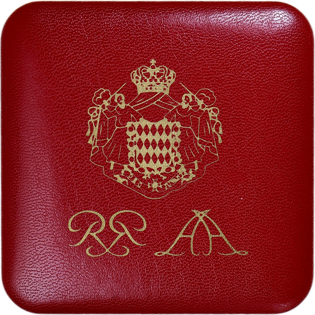Monaco, Rainier III, Coffret 1,2 et 5 c., 2005, Paris, BE, MS(65-70), Copper