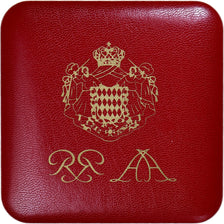 Monaco, Rainier III, Coffret 1,2 et 5 c., 2005, Paris, BE, MS(65-70), Copper