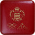 Monaco, Rainier III, Coffret 1,2 et 5 c., 2005, Paris, BE, MS(65-70), Copper