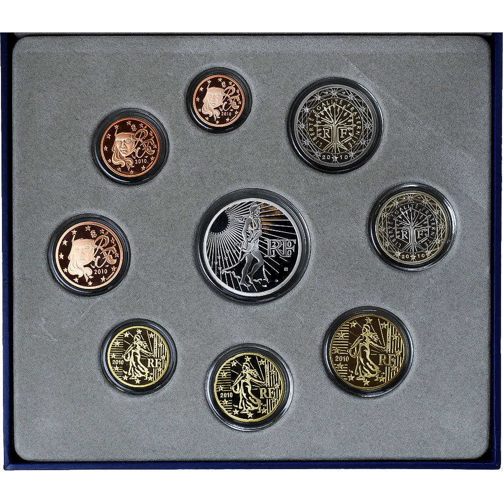 France, Coffret 1c. à 15€, 2010, MDP, Série BE, MS(65-70)
