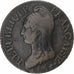 Francia, 5 Centimes, Dupré, AN 5, Orléans, Bronzo, MB, Gadoury:126