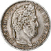 Francia, Louis-Philippe I, 25 Centimes, 1846, Lille, Plata, MBC, Gadoury:357