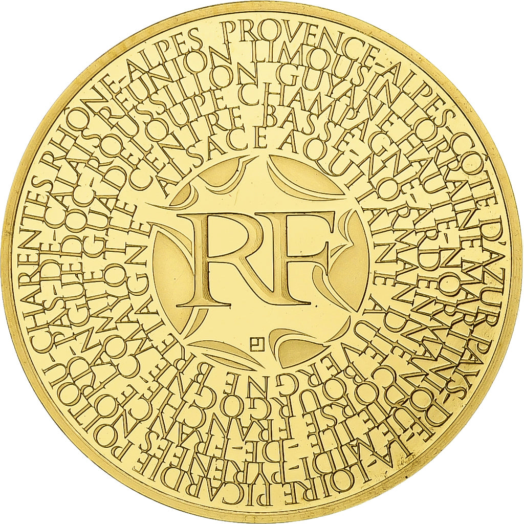 France, 200 Euro, Régions françaises, 2011, MDP, BU, MS(64), Gold