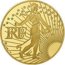 France, Semeuse, 500 Euro, 2010, MDP, BU, MS(64), Gold