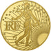 France, Semeuse, 500 Euro, 2010, MDP, BU, MS(64), Gold
