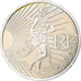 France, Semeuse, 10 Euro, 2009, MDP, MS(63), Silver