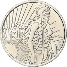 France, Semeuse, 5 Euro, 2008, Paris, MS(63), Silver