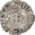 France, Charles IV, Double Parisis, 1323-1328, Billon, F(12-15), Duplessy:244b