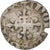 France, Charles IV, Double Parisis, 1323-1328, Billon, B+, Duplessy:244b